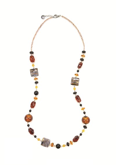 Necklace Antica Murrina Venezia Woman Aurora in  Surgical steel  CL4AAI2614 - CL4AAI2614